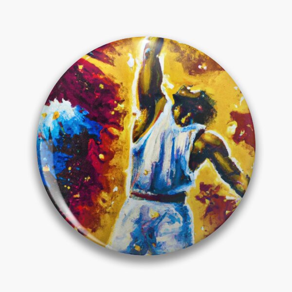 Item preview, Basketball player. Abstract and colorful basketball theme. designed and sold by Rui Valverde.