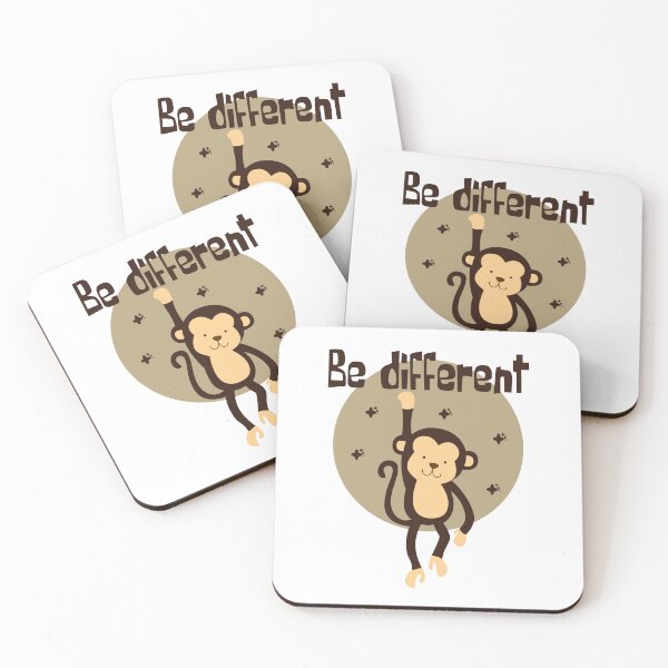 Item preview, Be Different Kawaii Brown Monkey Hanging On designed and sold by Awesome 4 all.