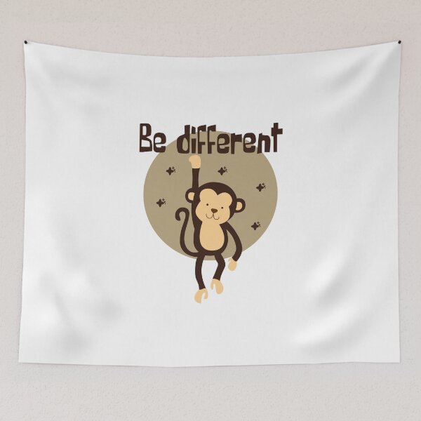 Item preview, Be Different Kawaii Brown Monkey Hanging On designed and sold by Awesome 4 all.