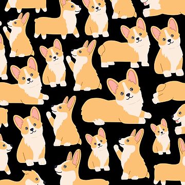 Artwork thumbnail, Corgi Pattern by JDWCreations