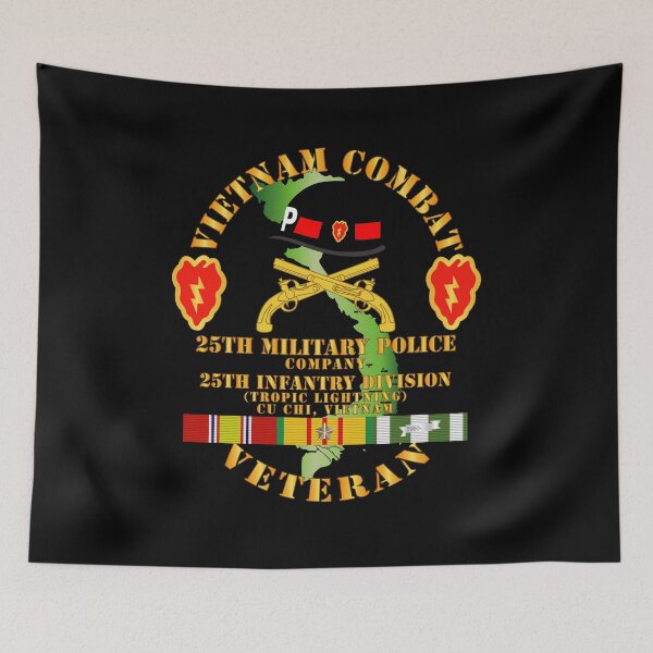 Item preview, Army - Vietnam Combat Veteran w 25th Military Police Co w 25th ID X 300 designed and sold by Military Insignia Products.