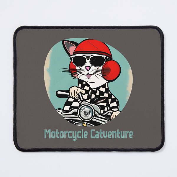 Item preview, Motorcycle Catventure - Funny cat on a motorcycle designed and sold by LV-creator.