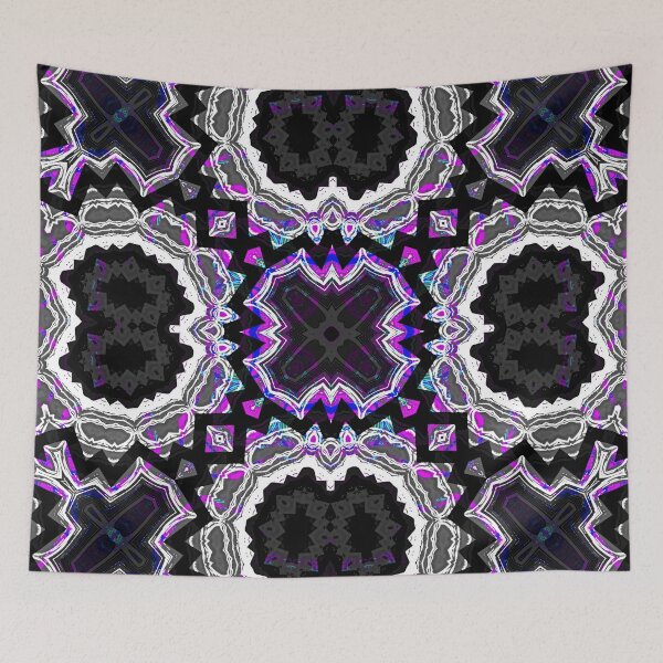 Item preview, Modern Swirly Geometric designed and sold by drape-island.