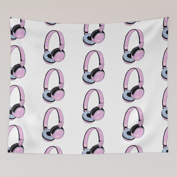 Item preview, Headphones with a star  designed and sold by PinkyMooon.