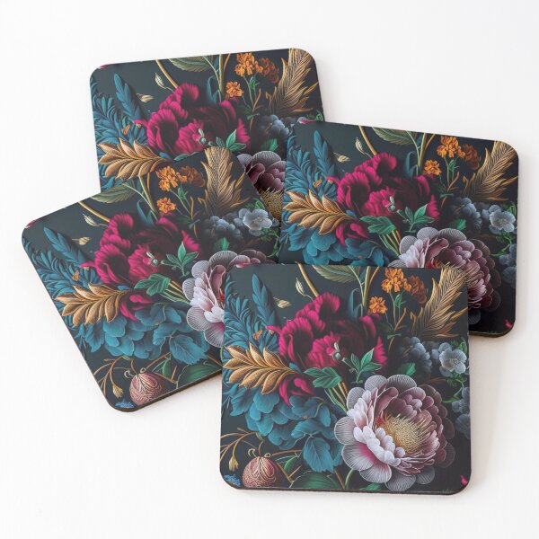Item preview, Beautiful cinematic painted dry flowers in a bouquet designed and sold by RK - Shop.