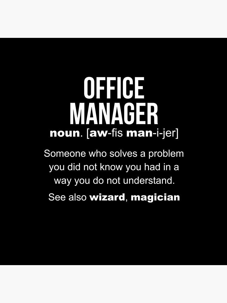 Office Manager Definition