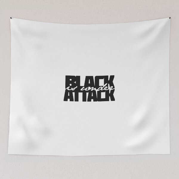 Item preview, Black is Under Attack designed and sold by kashley.