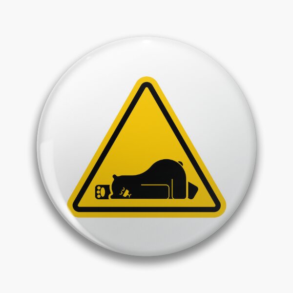 Item preview, Bear road sign designed and sold by Design Kingdom.