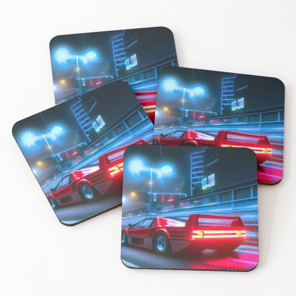 Item preview, Cyberpunk Ferrari 512 in the streets designed and sold by SpaceCars.