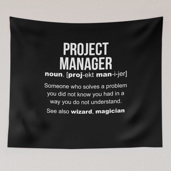Item preview, Project Manager Definition designed and sold by LazyGreyBear.