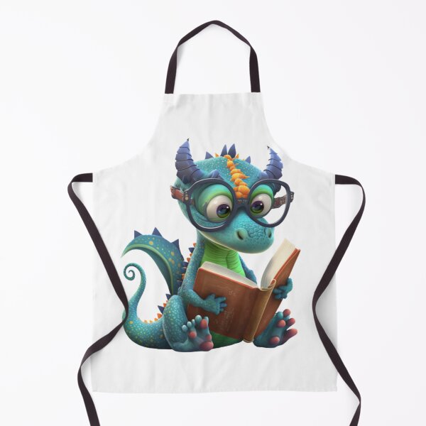 Item preview, Cute Cartoon Dragon Reading a Book designed and sold by BeaconMarketing.