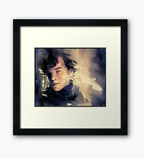 Sherlock Framed Print