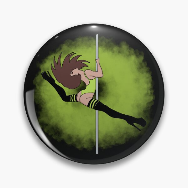 Item preview, Exotic poledancer (black background) designed and sold by LittlePolina.