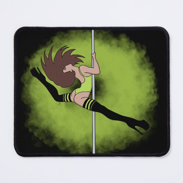 Item preview, Exotic poledancer (black background) designed and sold by LittlePolina.