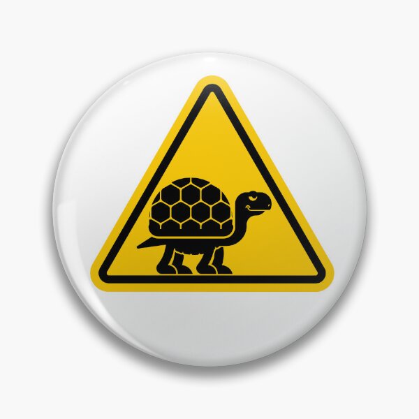 Item preview, Turtle road sign designed and sold by Design Kingdom.