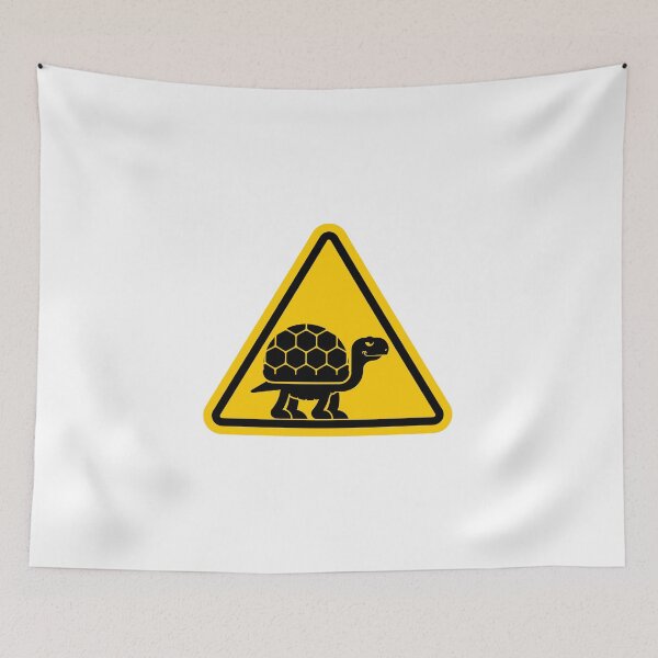 Item preview, Turtle road sign designed and sold by Design Kingdom.
