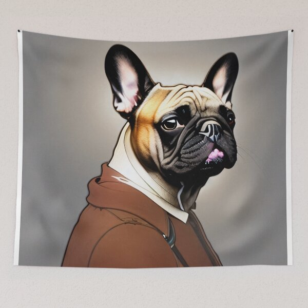 Item preview, Maximilian, the Mighty French Bulldog designed and sold by MrJuddart.
