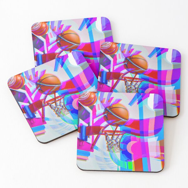 Item preview, Basketball theme. Abstract colorful basketball art. designed and sold by Rui Valverde.
