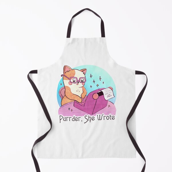 Item preview, Purrder She Wrote - Jessica Fletcher Murder She Wrote Cat designed and sold by UnicornCandyCas.