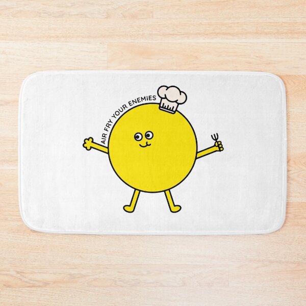 Item preview, Air fry your enemies - yellow designed and sold by maura41.