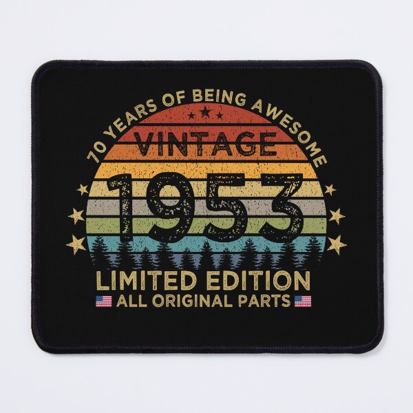 Item preview, 70th Birthday Vintage 1953 Limited Edition Patriotic All Original Parts designed and sold by cssdru.