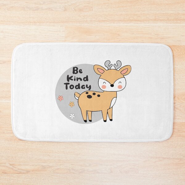 Item preview, Be Kind Today Kawaii Cute Deer Animal Smiling designed and sold by Awesome 4 all.