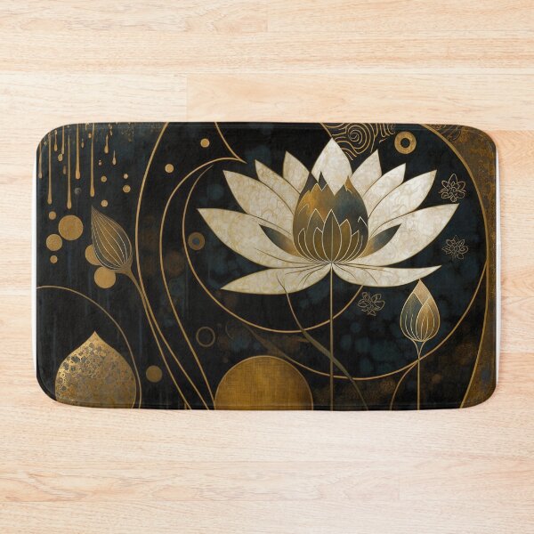 Item preview, flower and gold designed and sold by Kadhaf.