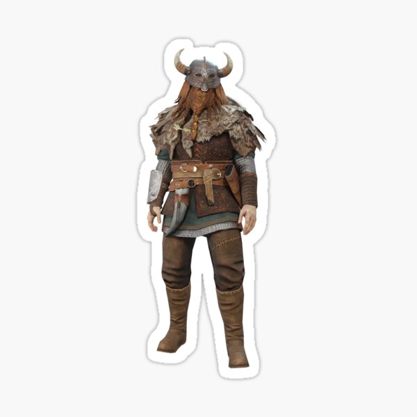 Viking Character Sticker