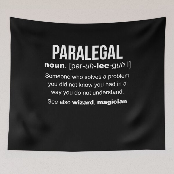 Item preview, Paralegal Definition designed and sold by LazyGreyBear.