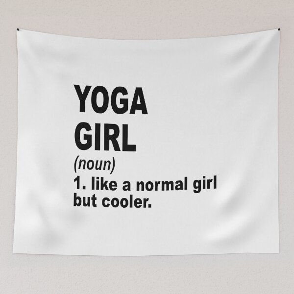 Item preview, yoga girl like a normal girl but cooler, yoga Girl, yoga Mom designed and sold by Dogs Geeky⭐⭐⭐⭐⭐.