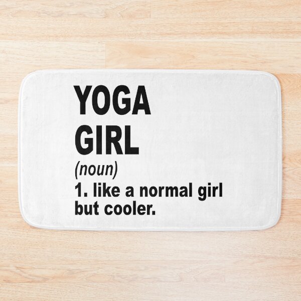 Item preview, yoga girl like a normal girl but cooler, yoga Girl, yoga Mom designed and sold by Dogs Geeky⭐⭐⭐⭐⭐.