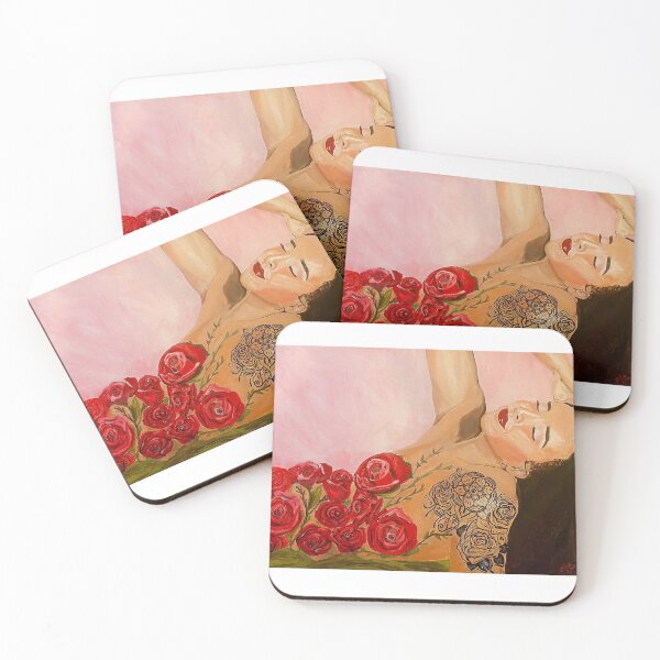 Item preview, Rose Woman Painting designed and sold by Buddhaful Creations.