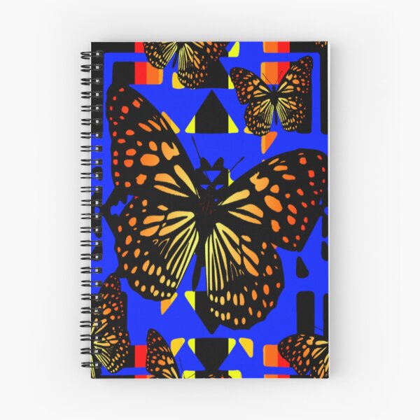 Item preview, Blue / Black / Fire Color  Native Butterfly Blanket Print  designed and sold by JMWCD.