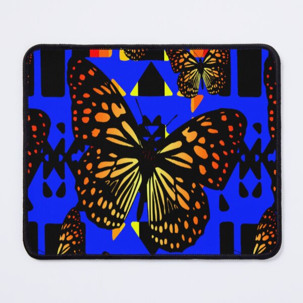 Item preview, Blue / Black / Fire Color Native Butterfly Blanket Print designed and sold by JMWCD.