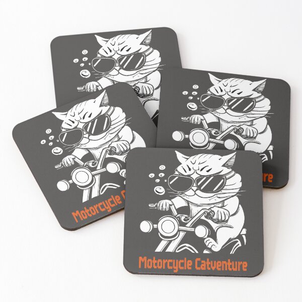 Item preview, Motorcycle Catventure - Funny cat on a motorcycle designed and sold by LV-creator.