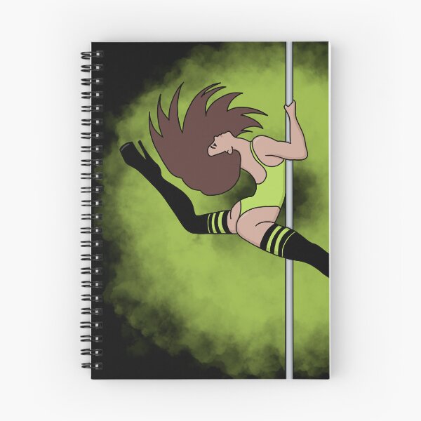 Item preview, Exotic poledancer (black background) designed and sold by LittlePolina.