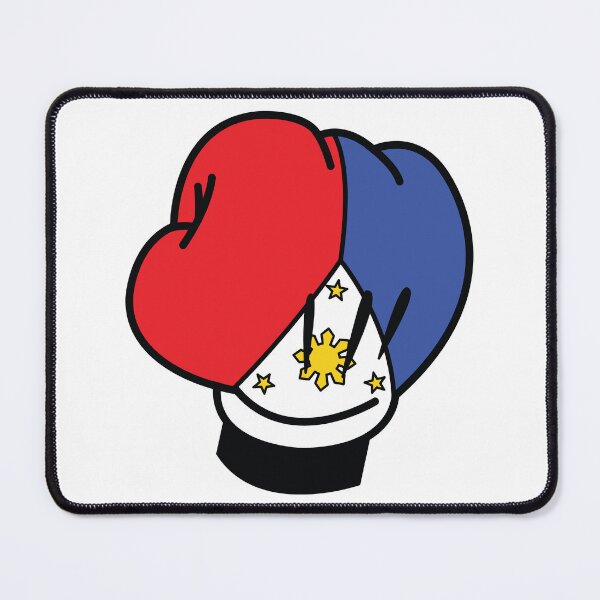 Item preview, MP Mickey Pacquiao Filipino Flag Boxing Glove by AiReal Apparel designed and sold by airealapparel.