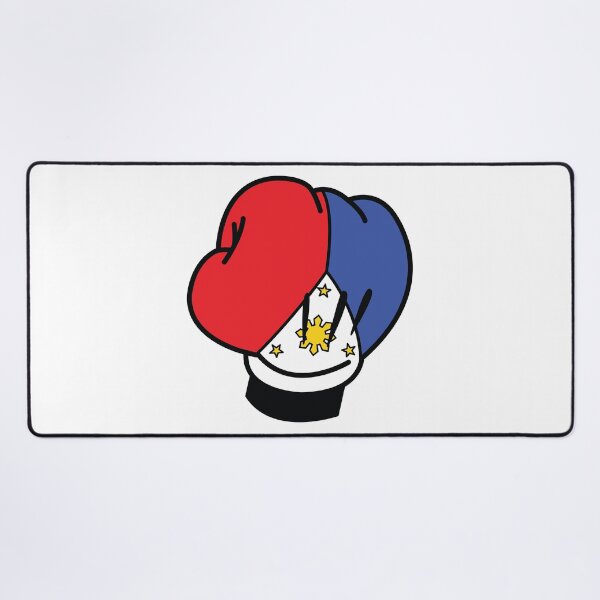 Item preview, MP Mickey Pacquiao Filipino Flag Boxing Glove by AiReal Apparel designed and sold by airealapparel.