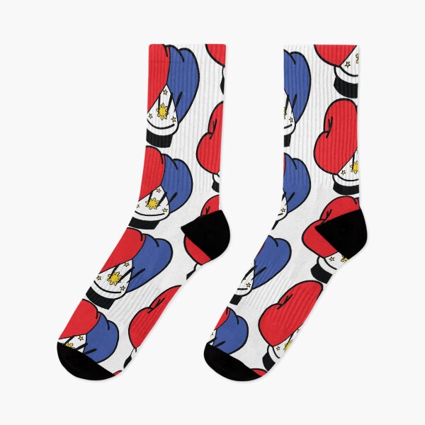 Item preview, MP Mickey Pacquiao Filipino Flag Boxing Glove by AiReal Apparel designed and sold by airealapparel.