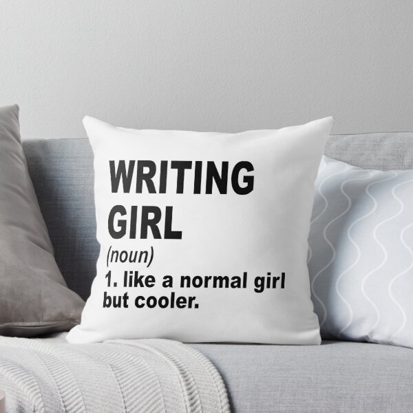 Item preview, writing Girl Like A Normal Girl But Cooler,writing Lovers Gift designed and sold by Dogs Geeky⭐⭐⭐⭐⭐.