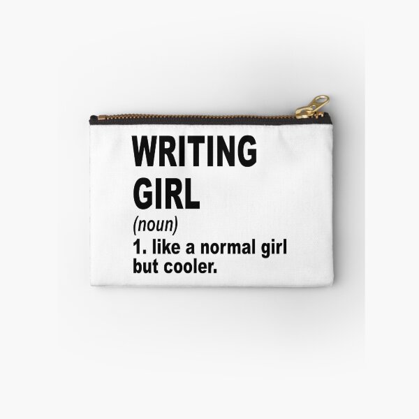 Item preview, writing Girl Like A Normal Girl But Cooler,writing Lovers Gift designed and sold by Dogs Geeky⭐⭐⭐⭐⭐.