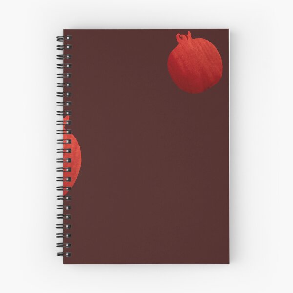 Item preview, Pomegranate red half simple pattern a watercolor red designed and sold by Yana Mustafina | Boho Soulful Designs.