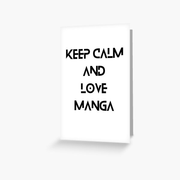 Item preview, Keep calm and love manga designed and sold by MaryAnn84.