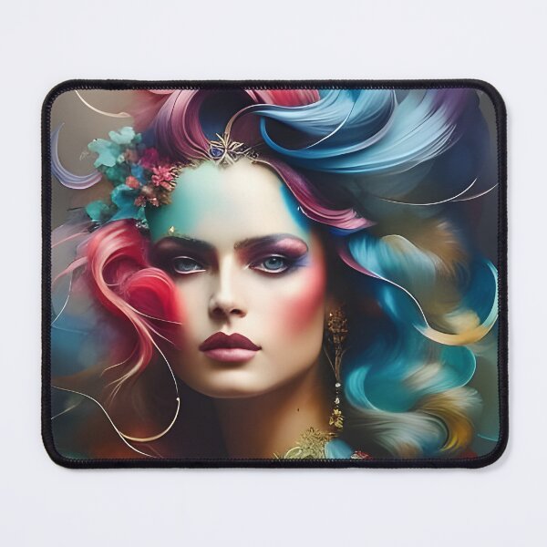 Item preview, Riotous rainbow goddess designed and sold by RiaKarma.