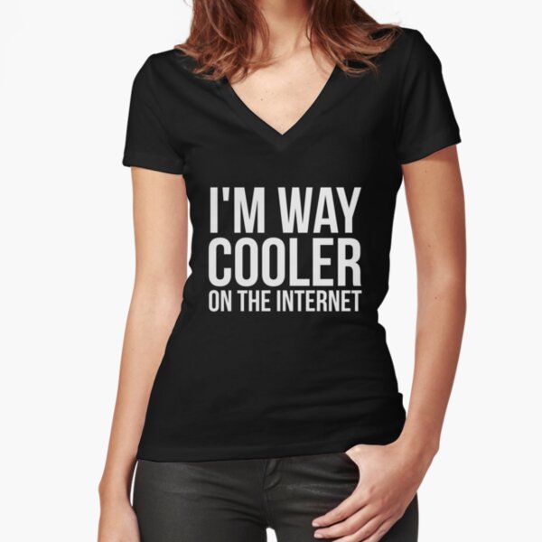 Fitted V-Neck T-Shirt