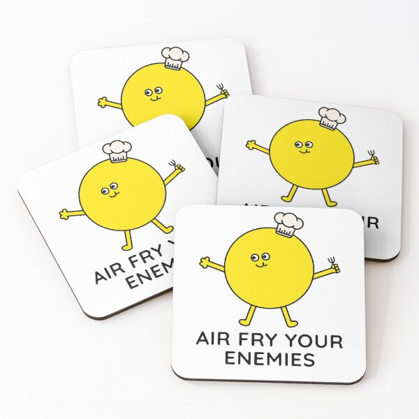 Item preview, Air fry your enemies - yellow 2 designed and sold by maura41.