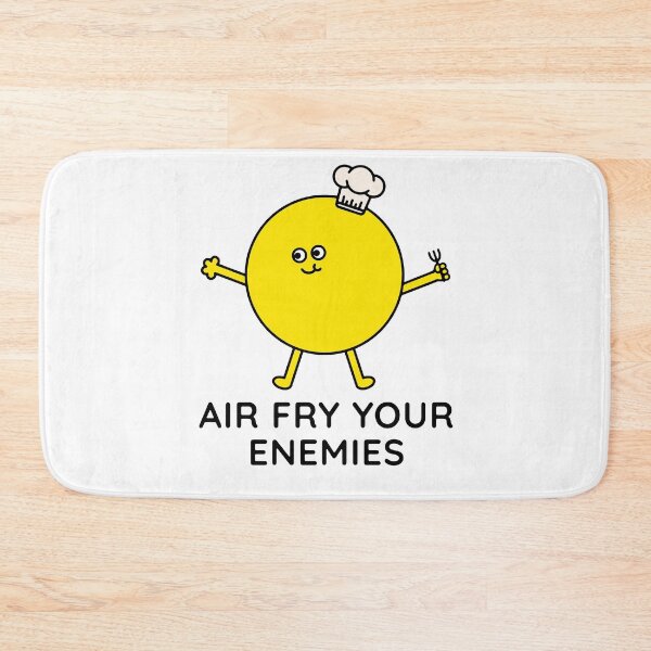 Item preview, Air fry your enemies - yellow 2 designed and sold by maura41.