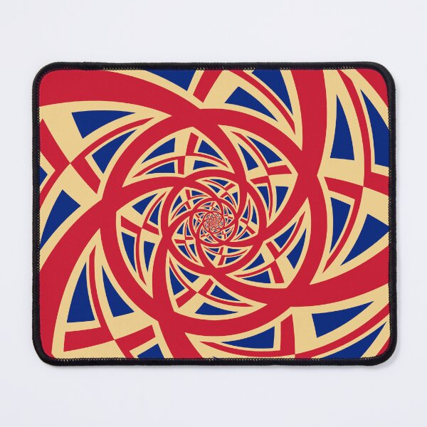 Item preview, Union Jack Spiral (vintage - white as transparent) designed and sold by MarkArtDesignUK.