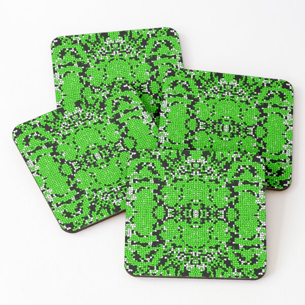 Item preview, Green Puzzle designed and sold by drape-island.