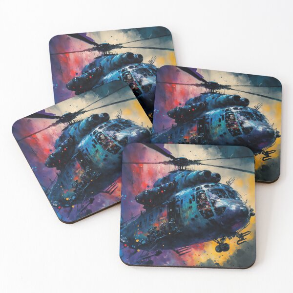 Item preview, Helicóptero SciFi - Midjourney designed and sold by BehindCoffee Co.